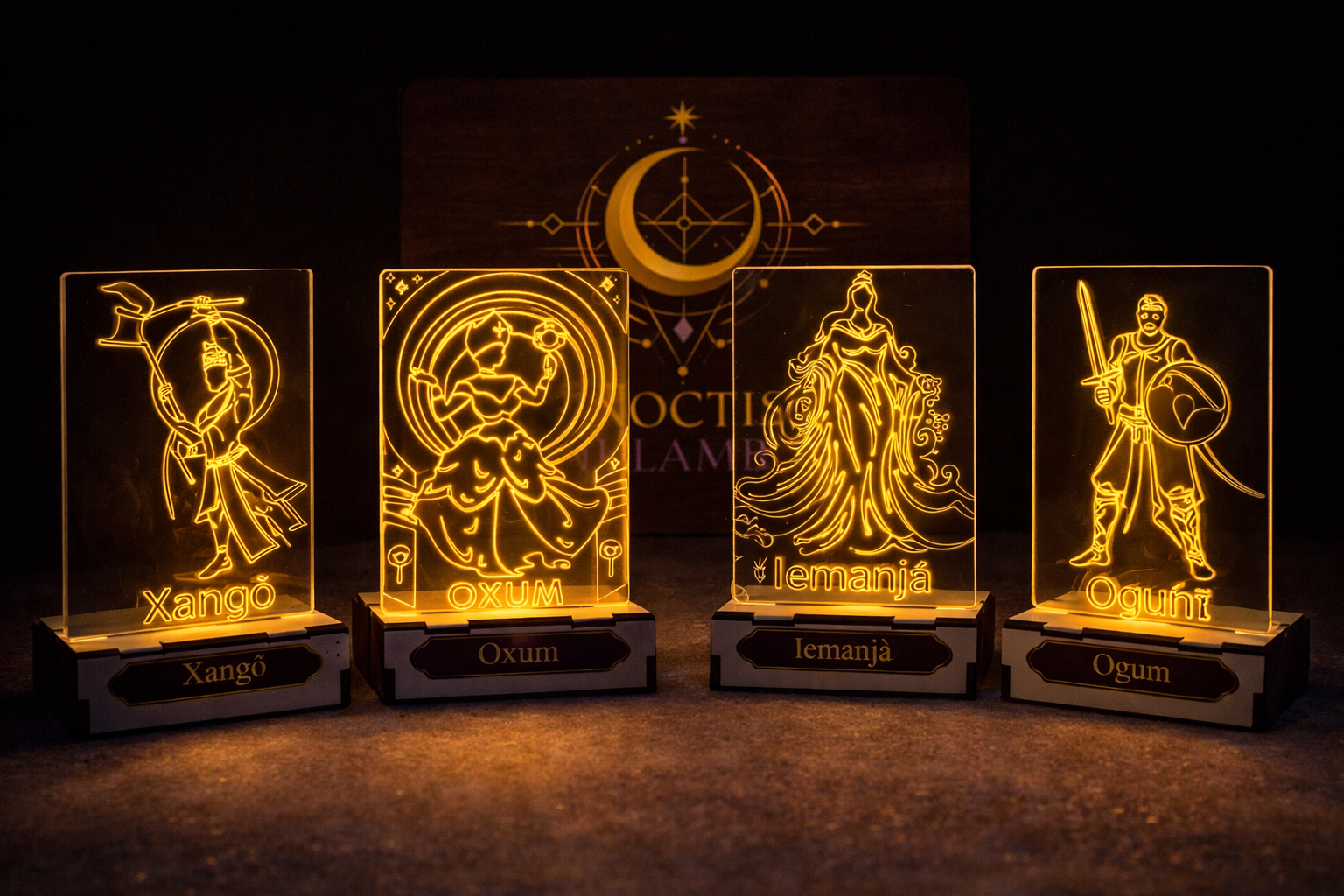 Luminárias dos Orixás